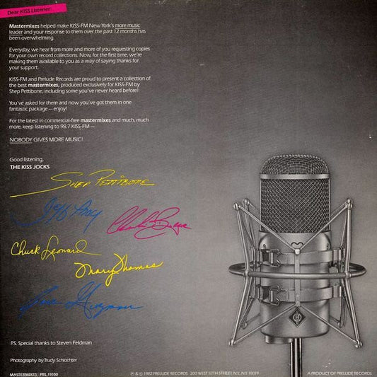 Various : 98.7 Kiss FM Presents Shep Pettibone's Mastermixes (2xLP, Comp)