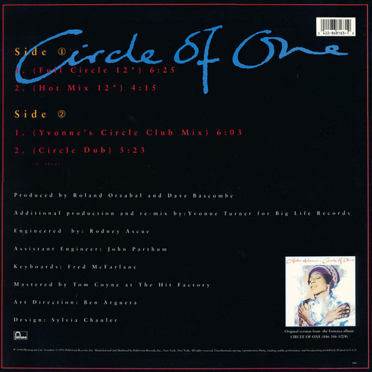 Oleta Adams : Circle Of One (12")