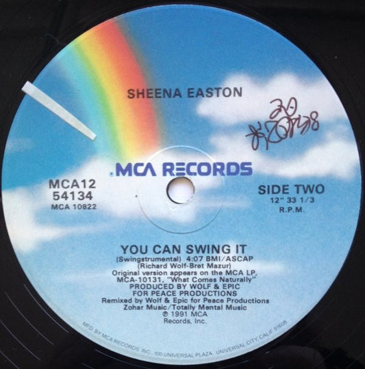 Sheena Easton : You Can Swing It (12", Single)