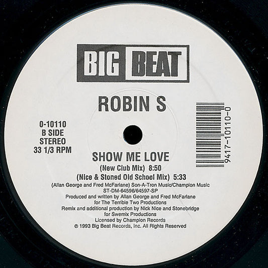 Robin S* : Show Me Love (12")