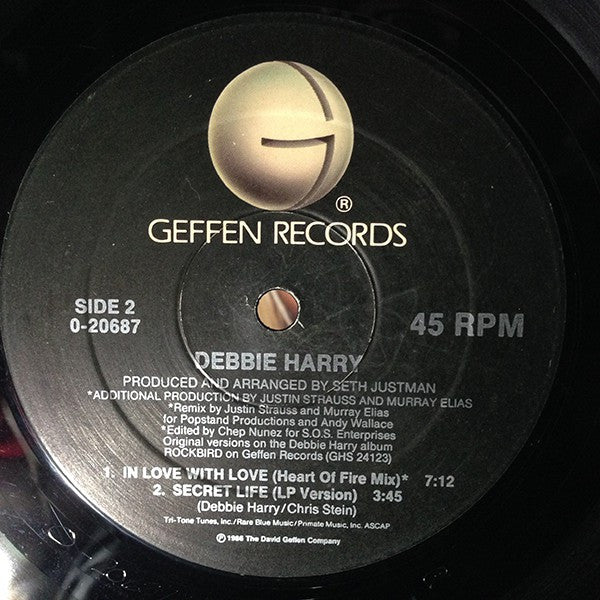 Debbie Harry* : In Love With Love (12", Maxi, Spe)