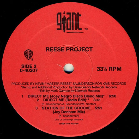 Reese Project* : Direct Me (12")