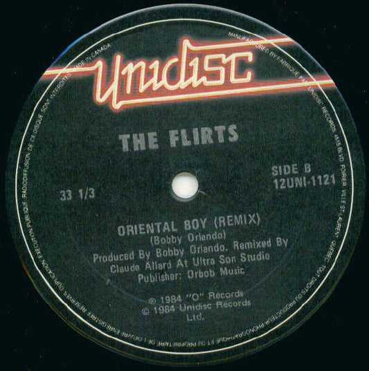 The Flirts : Telephone / Oriental Boy (Remix) (12")