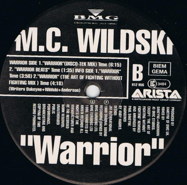 M.C. Wildski* : Warrior (12", Single)