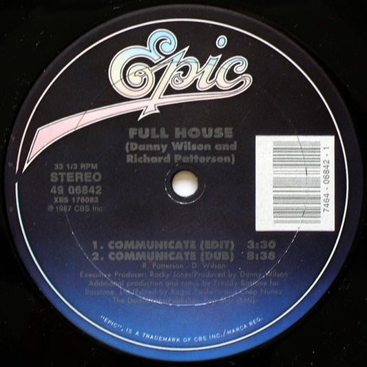 Full House : Communicate (12")