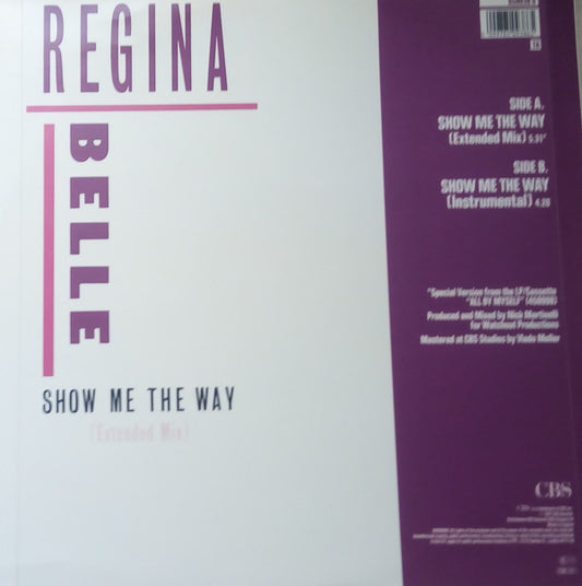 Regina Belle : Show Me The Way (12")