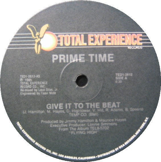 Prime Time (4) : Give It To The Beat (12")
