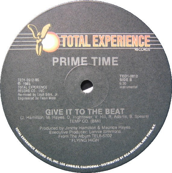 Prime Time (4) : Give It To The Beat (12")