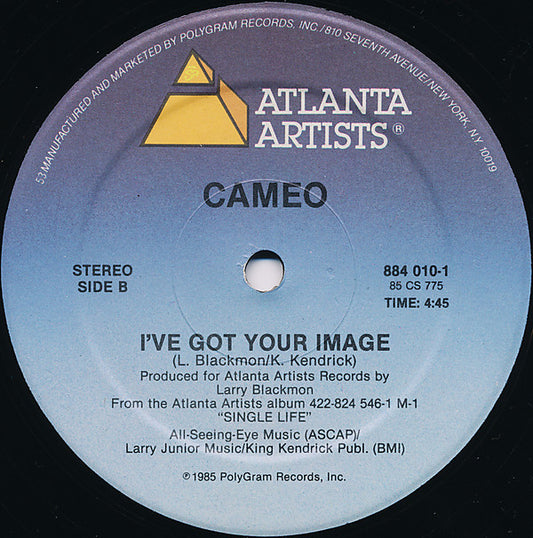 Cameo : Single Life / I've Got Your Image (12")