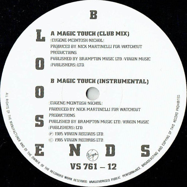 Loose Ends : Magic Touch (Club Mix) (2x12")
