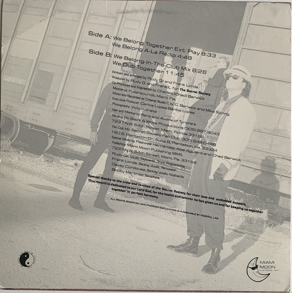 Secret Society (4) : We Belong Together (12")