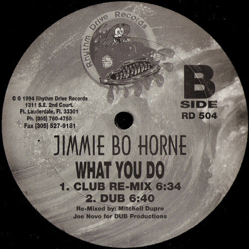 Jimmie Bo Horne* : What You Do (12", Maxi)