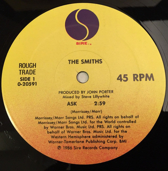 The Smiths : Ask (12", Maxi, Spe)