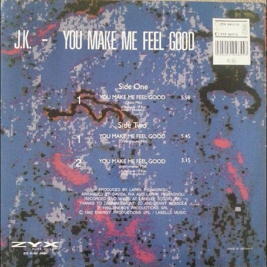 J.K. : You Make Me Feel Good (12")
