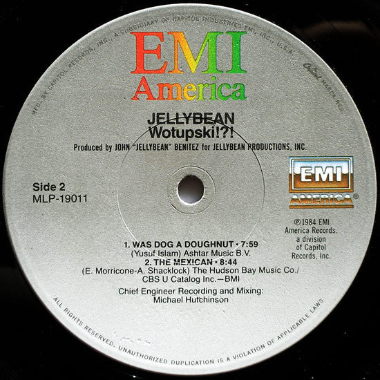 Jellybean* : Wotupski!?! (LP, Album)