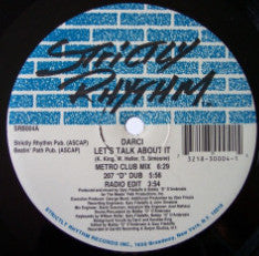 Darci : Let's Talk About It (12")