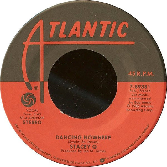 Stacey Q : Two Of Hearts (7", Single, SP)