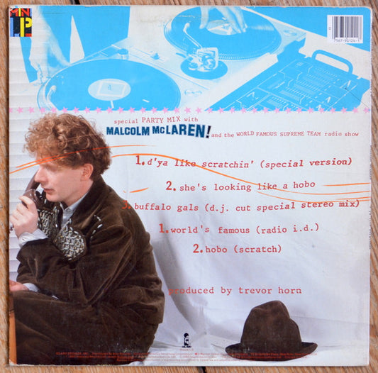 Malcolm McLaren And The World Famous Supreme Team Radio Show* : D'ya Like Scratchin' (LP, MiniAlbum, SP )