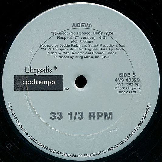 Adeva : Respect (12")