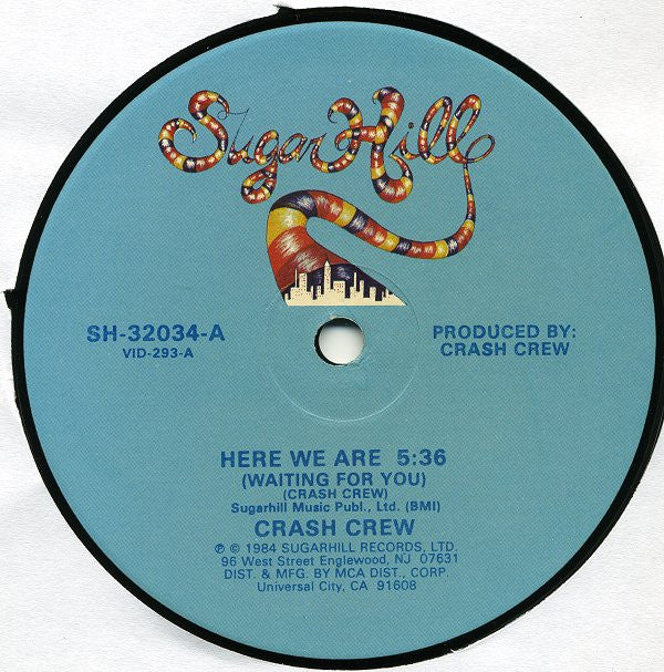 Crash Crew* : Here We Are (Waiting For You) (12")