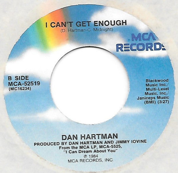 Dan Hartman : Second Nature (7", Single)