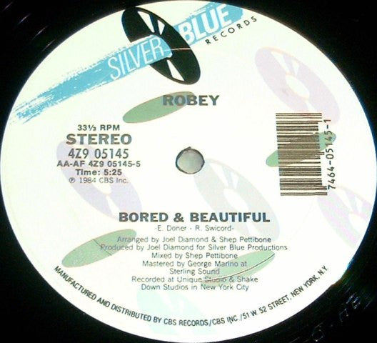 Robey : One Night In Bangkok (12")