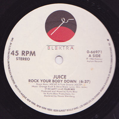 Juice* : Rock Your Body Down (12", All)