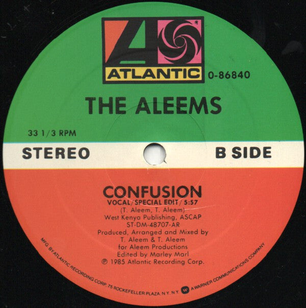 The Aleems* : Confusion (12")