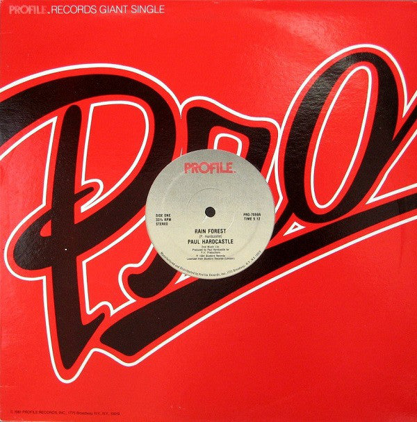 Paul Hardcastle : Rain Forest (12", Single, RE, 2nd)