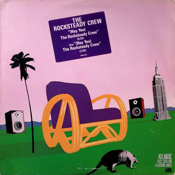 The Rock Steady Crew : (Hey You) The Rocksteady Crew (12", Promo)