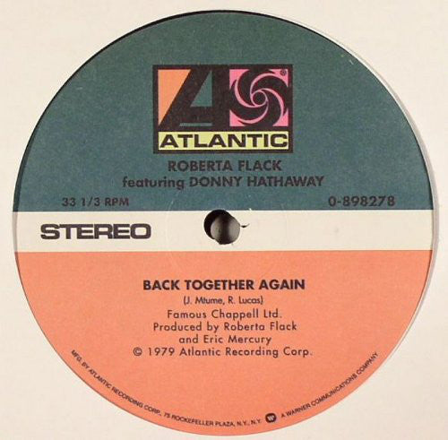 Roberta Flack : Back Together Again / Killing Me Softly (12", RE, Unofficial)