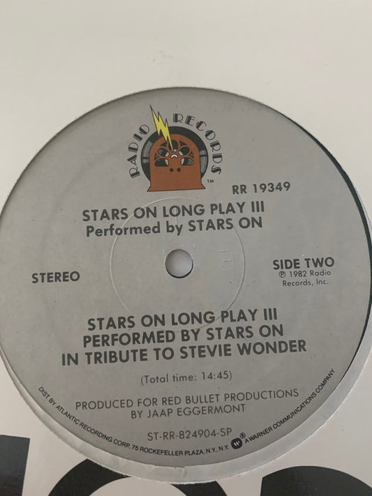 Stars On* : Stars On 45 Long Play III (LP, Club, Mixed)