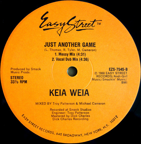 Keia Weia : Just Another Game (12")