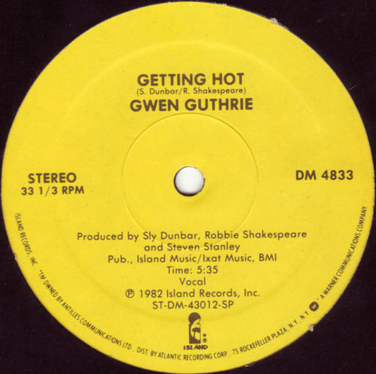 Gwen Guthrie : It Should Have Been You (12", SP)