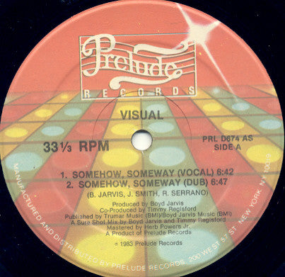 Visual : Somehow, Someway (12")