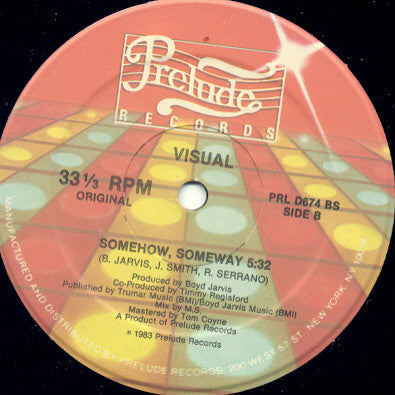 Visual : Somehow, Someway (12")