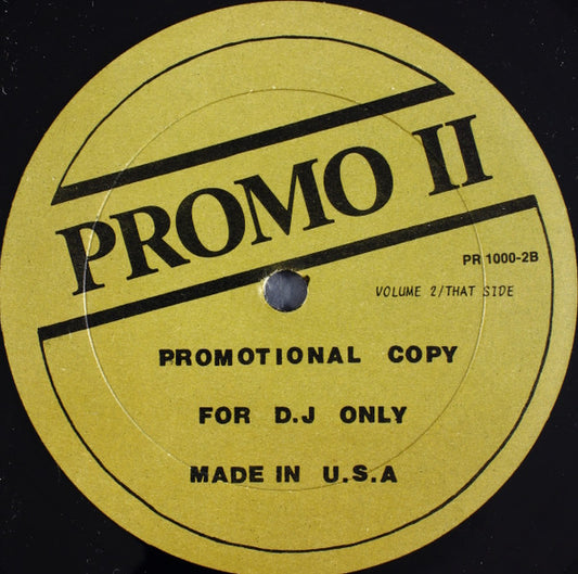 Various : Promo II (12", Mixed, Promo, Unofficial, Gol)