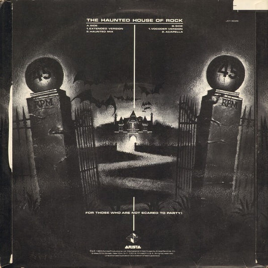 Whodini : The Haunted House Of Rock (12")