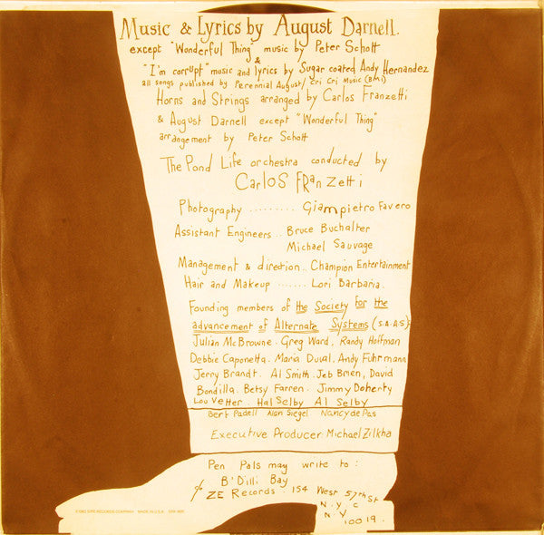 Kid Creole And The Coconuts : Wise Guy (LP, Album, Win)