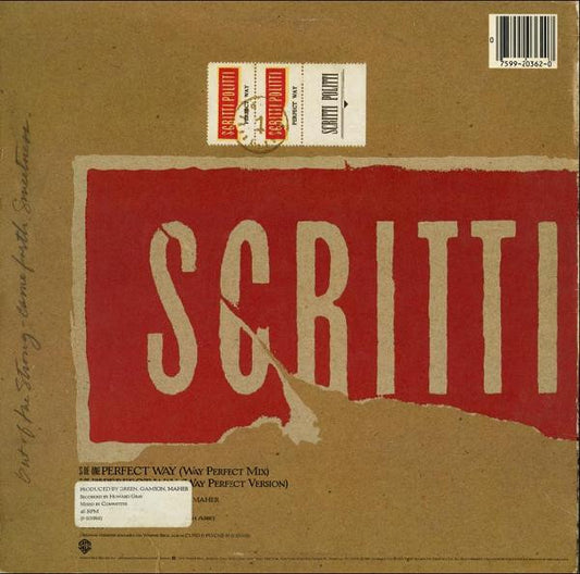 Scritti Politti : Perfect Way (12", Maxi, SRC)
