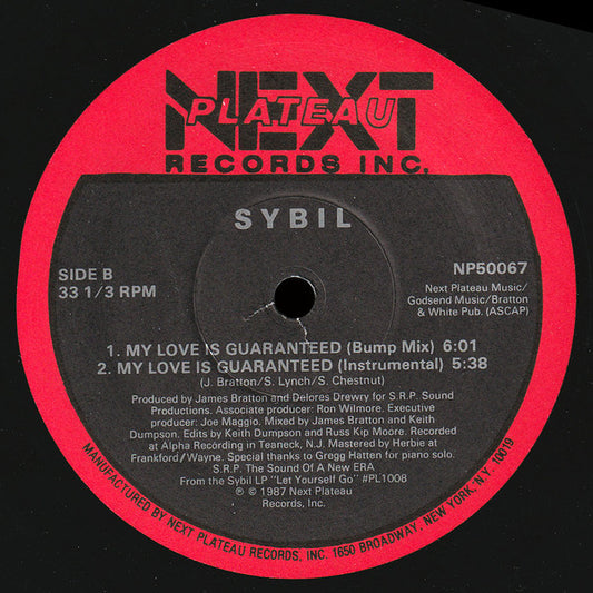 Sybil : My Love Is Guaranteed (12")