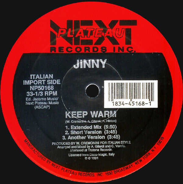 Jinny : Keep Warm (12")