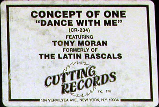 Concept Of One Featuring Tony Moran : Dance With Me (12", Single)