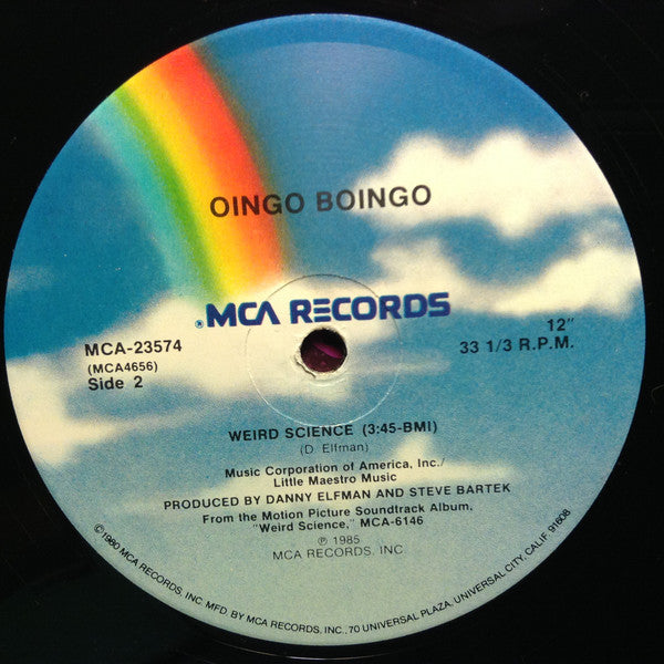Oingo Boingo : Weird Science (Extended Dance Version) (12")