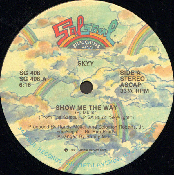 Skyy : Show Me The Way (12", Single)