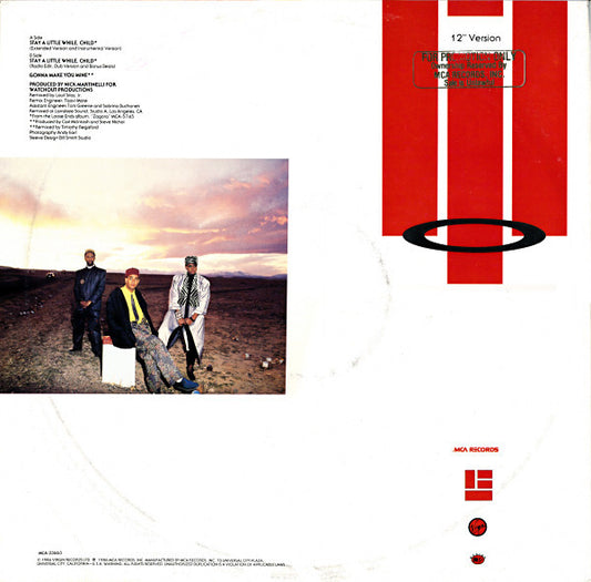 Loose Ends : Stay A Little While, Child (12" Version) (12")