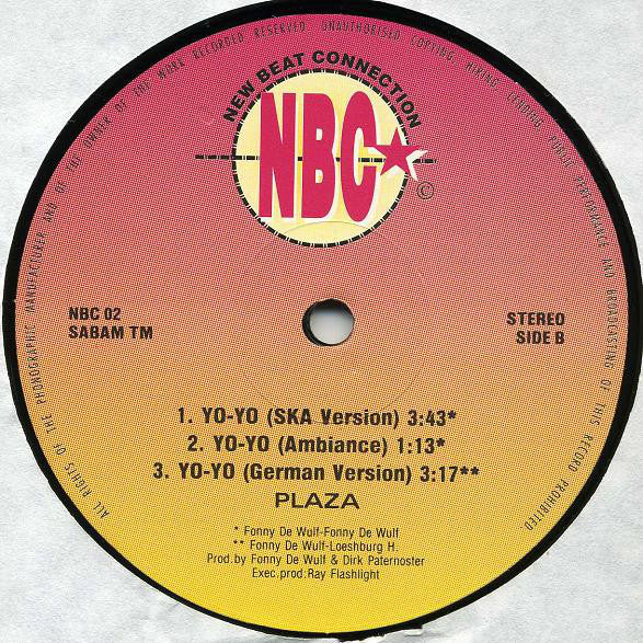 Plaza : Yo-Yo (Ten Years Ago) (12")