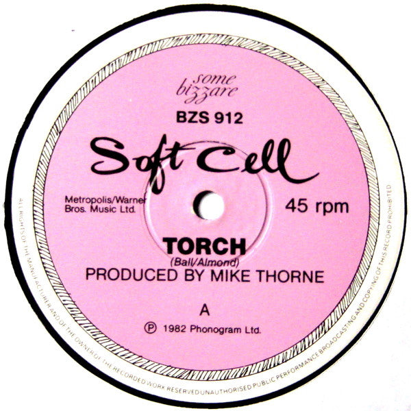 Soft Cell : Torch (12", Single)