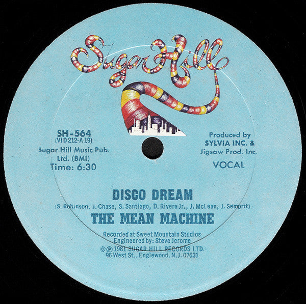The Mean Machine : Disco Dream (12")