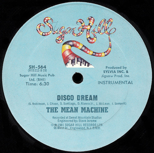 The Mean Machine : Disco Dream (12")